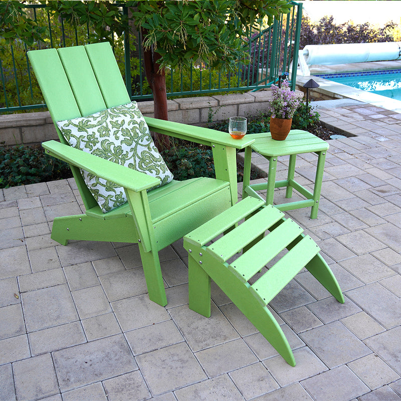 Modern Adirondack Chair by ResinTeak