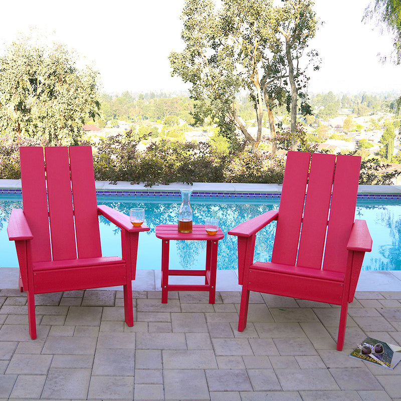 Modern Adirondack Chair by ResinTeak