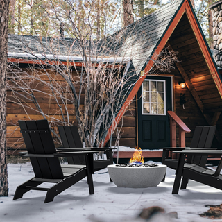 Modern Adirondack Chair by ResinTeak