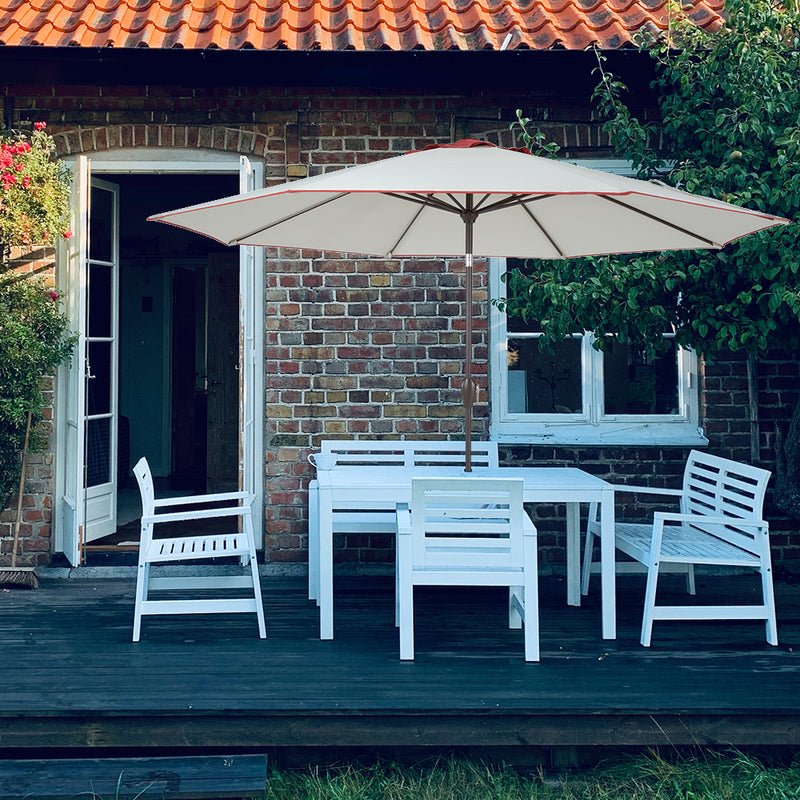 Fashion Outdoor/Patio Umbrella 11ft by PolyTEAK