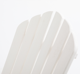 Deluxe Adirondack Chair with PULLOUT Ottoman by ResinTEAK