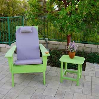 Modern Adirondack Chair by ResinTeak