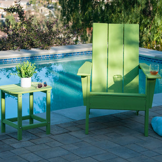 Modern Adirondack Chair by ResinTeak