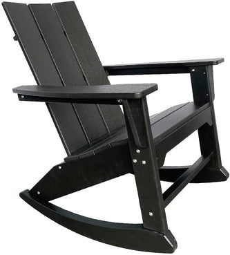RESINTEAK Modern Adirondack Rocking Chair