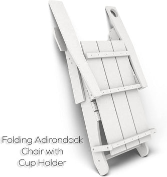 RESINTEAK Newport Adirondack folding Chair