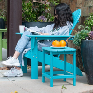 Compact Side Table by ResinTeak