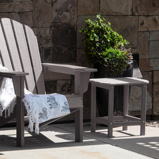 Compact Side Table by ResinTeak