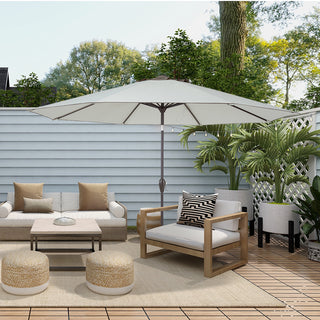 Fashion Outdoor/Patio Umbrella 11ft by PolyTEAK