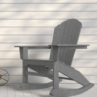 RESINTEAK Pacific Adirondack Rocking Chair