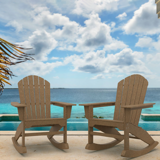 RESINTEAK Pacific Adirondack Rocking Chair